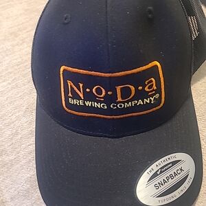 Noda Brewing Company Black Snapback Hat By Yupoong